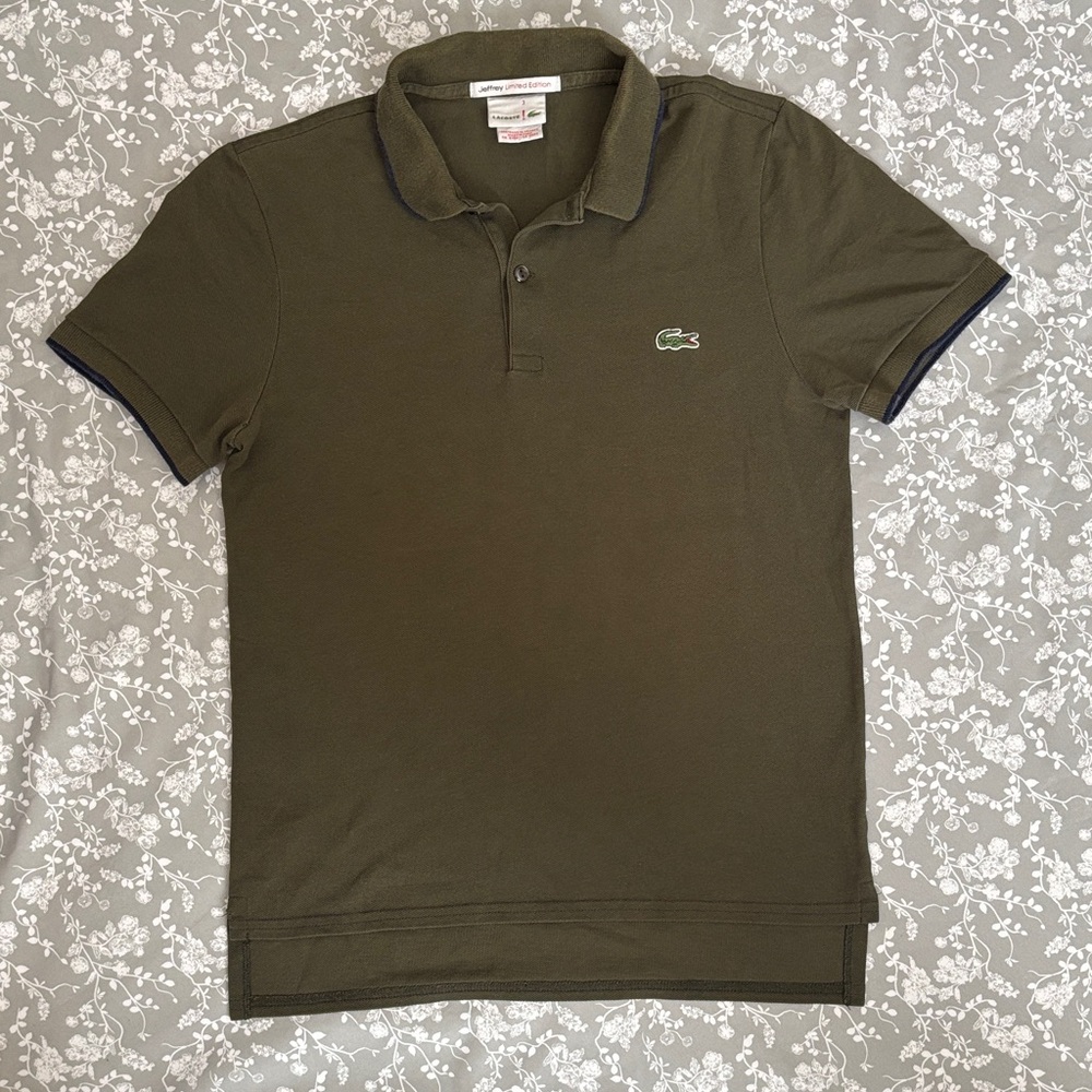 Lacoste Men's Dark Green Polo Shirt